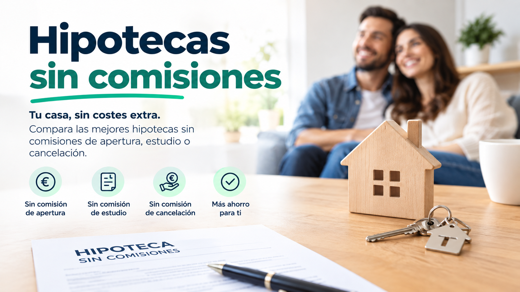 Hipotecas sin comisiones en 2026: ¿cuáles existen?